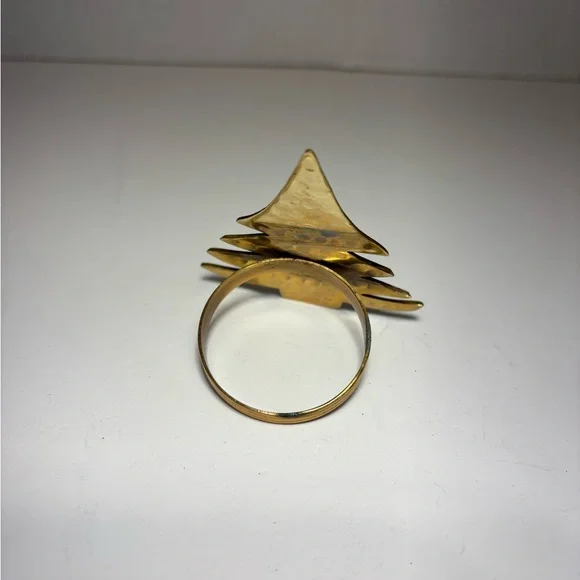 Napkin Rings Variety Set Of 6 Christmas Tree Sea Shell Flower Leaf Reindeer Star - Picture 8 of 13